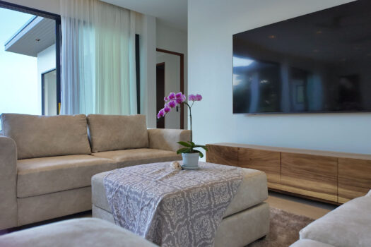 Modern pool villa for sale in a prime