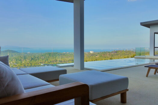 Modern pool villa for sale in a prime
