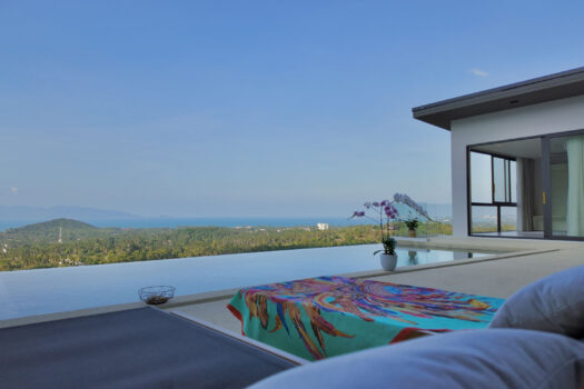 Modern pool villa for sale in a prime