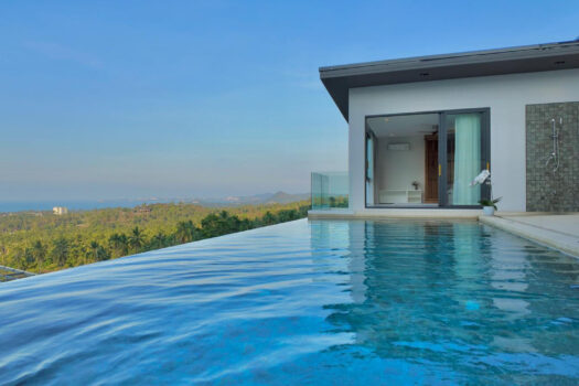 Modern pool villa for sale in a prime