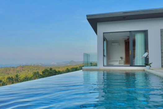 Modern pool villa for sale in a prime