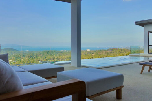 Modern pool villa for sale in a prime