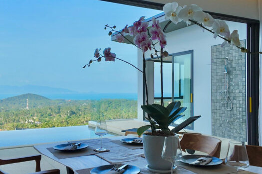Modern pool villa for sale in a prime