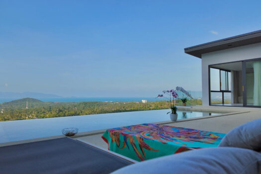 Modern pool villa for sale in a prime
