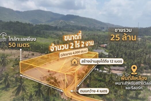 High value Seaview plots for sell