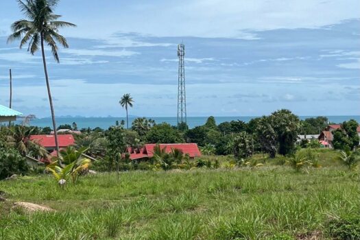 Plai Laem 13 flatland with Seaview for long lease