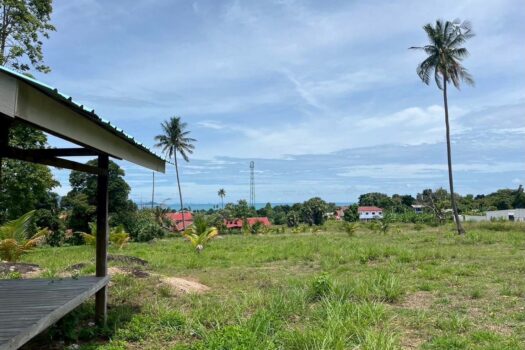 Plai Laem 13 flatland with Seaview for long lease
