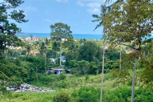 Seaview land Chaweng for sell 8 million/ Rai